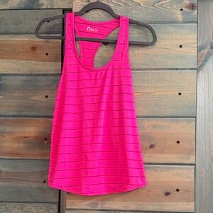 Vibrant Pink Racerback Tank Top HAVANNA
